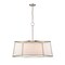 Z-Lite Lenyx Pendant 8 Light Pendant, Brushed Nickel & White 1935-32BN - alternate 5